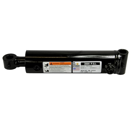 Prince Royal Welded Hydraulic Cylinder: 3 Bore x 12 Stroke - No. Pmc-8312 PMC-8312